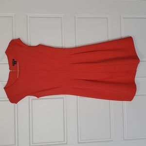 Red midi dress from Metaphor